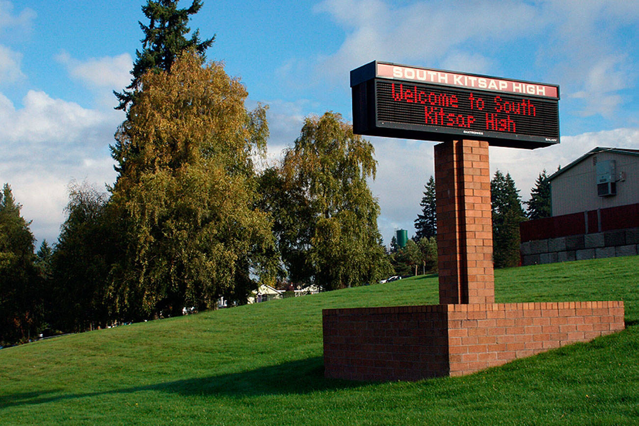 South Kitsap High School students were evacuated Nov. 27 after officials received notification of a bomb threat. (South Kitsap School District)