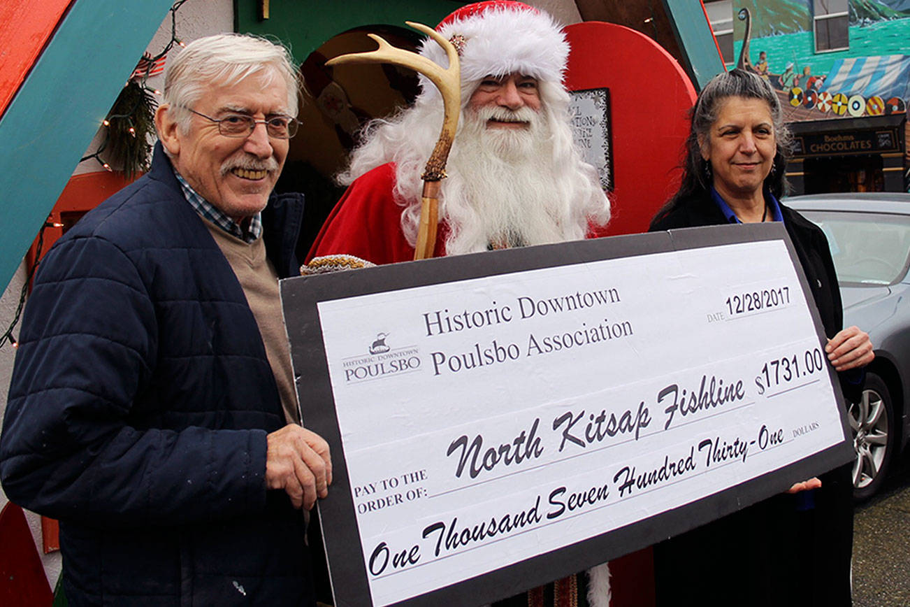 Holiday revelers raise money for local nonprofit