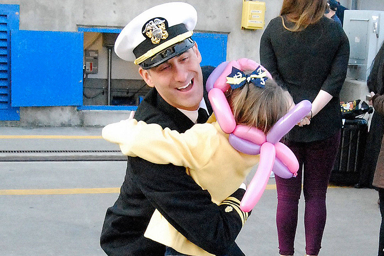 Families rejoice as USS Nimitz returns