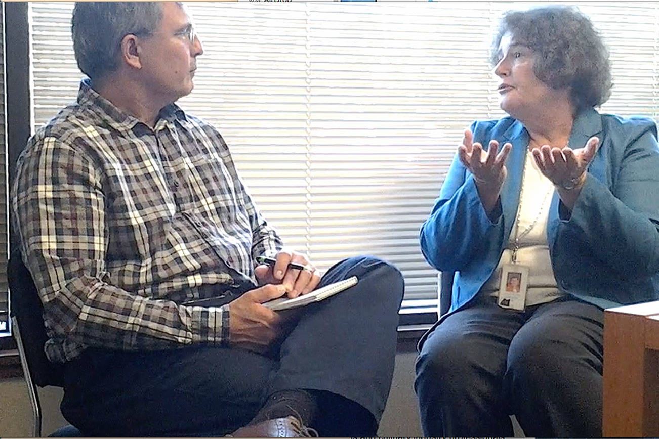 Poulsbo Mayor Becky Erickson talks with Kitsap News Group’s Richard Walker about issues she expects to face in her third term.