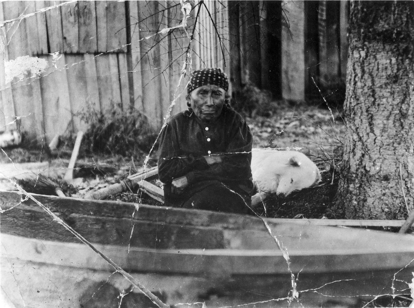 &lt;em&gt;Suquamish Tribe member Mary Adams and her woolly dog, Jumbo.&lt;/em&gt;                                Suquamish Museum Archives/Courtesy