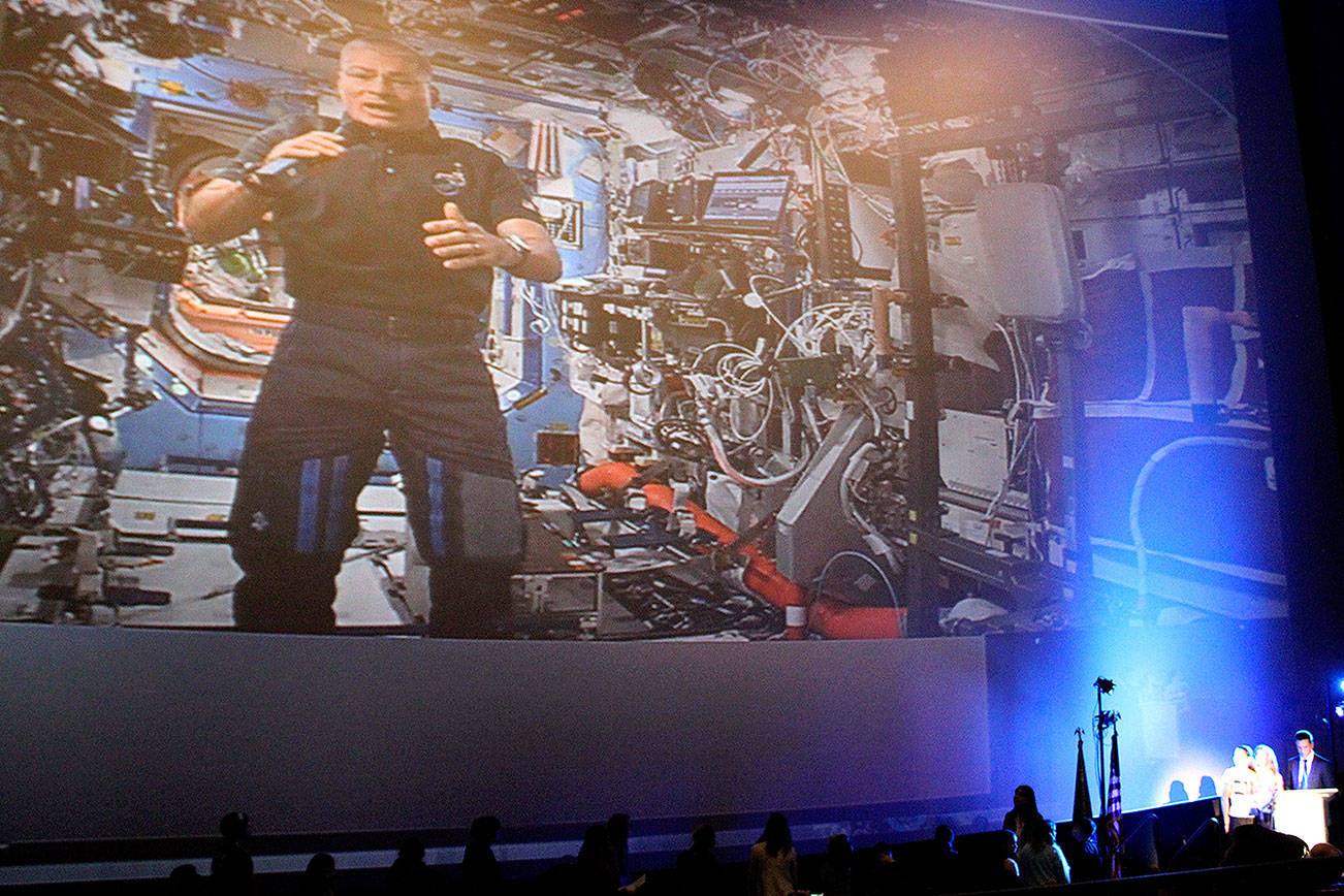 Kitsap students speak with astronaut on the International Space Station | Slideshow