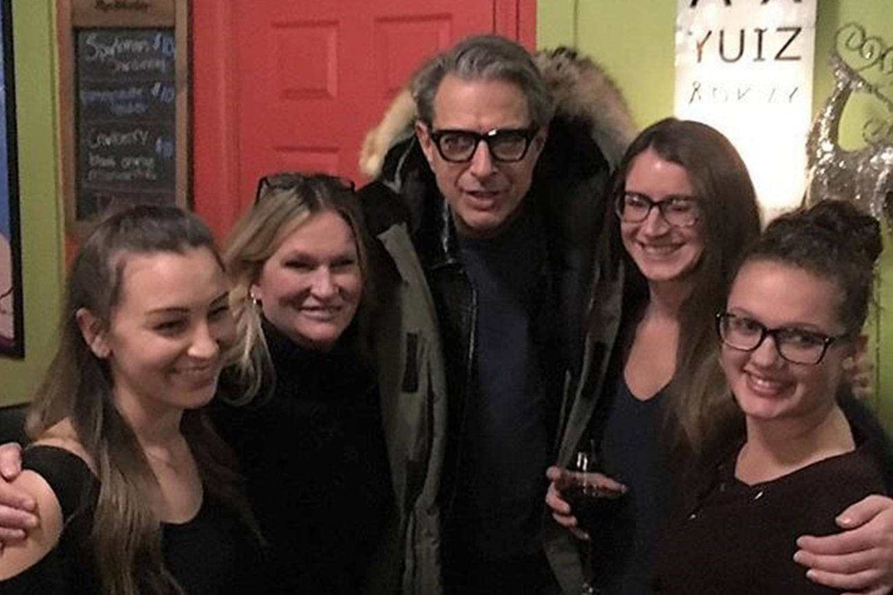 Movie crew, Jeff Goldblum visit Sequim’s Blondie’s Plate