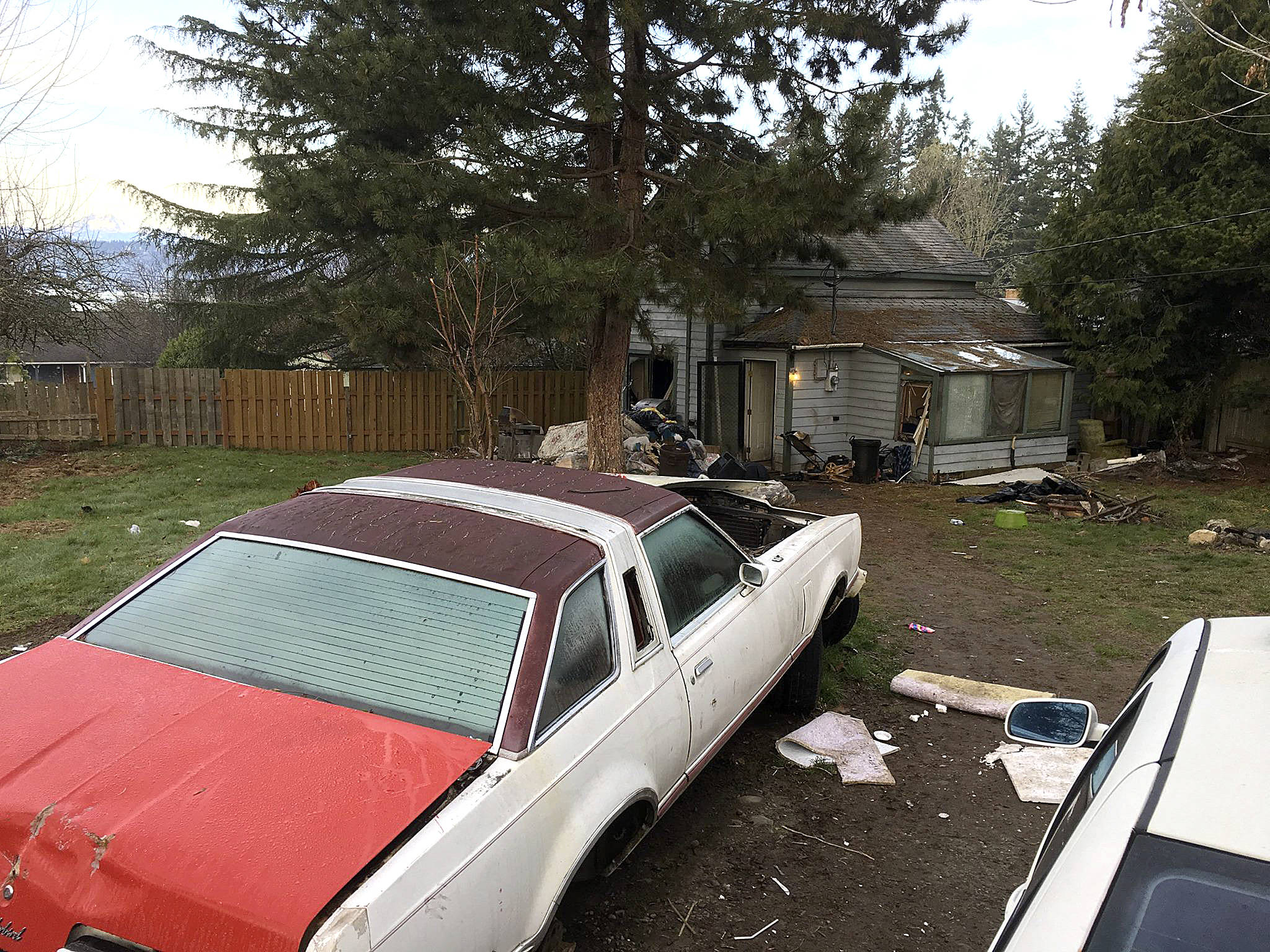 The house was declared uninhabitable and described by KCSO Public Information Officer Scott Wilson as “a flop house.”                                Photo courtesy KCSO