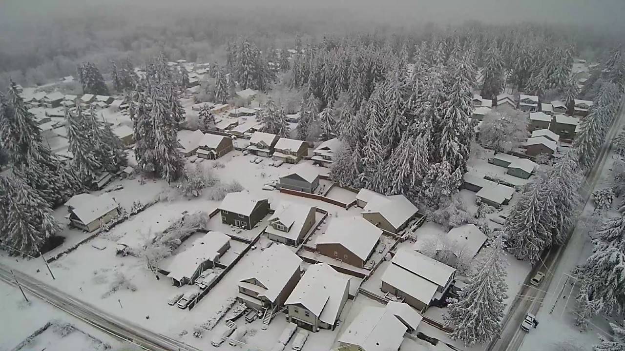 Every child’s secret wish: A white, snowy Christmas