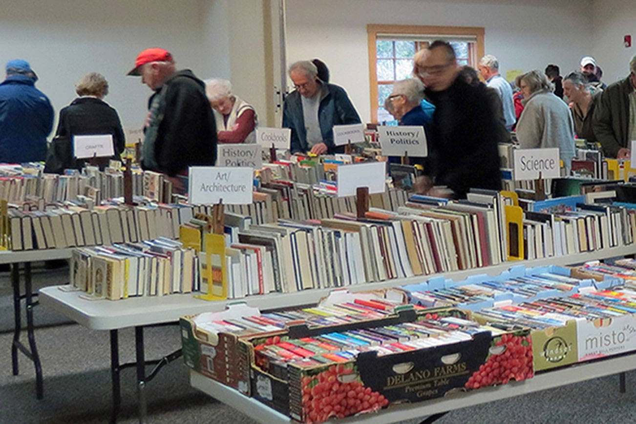 The Poulsbo Friends of the Library Winter Book Sale will take place from 9:30 a.m. to 3:30 p.m. Jan. 20 at the Kitsap Regional Library Poulsbo Branch community room. (Contributed photo)