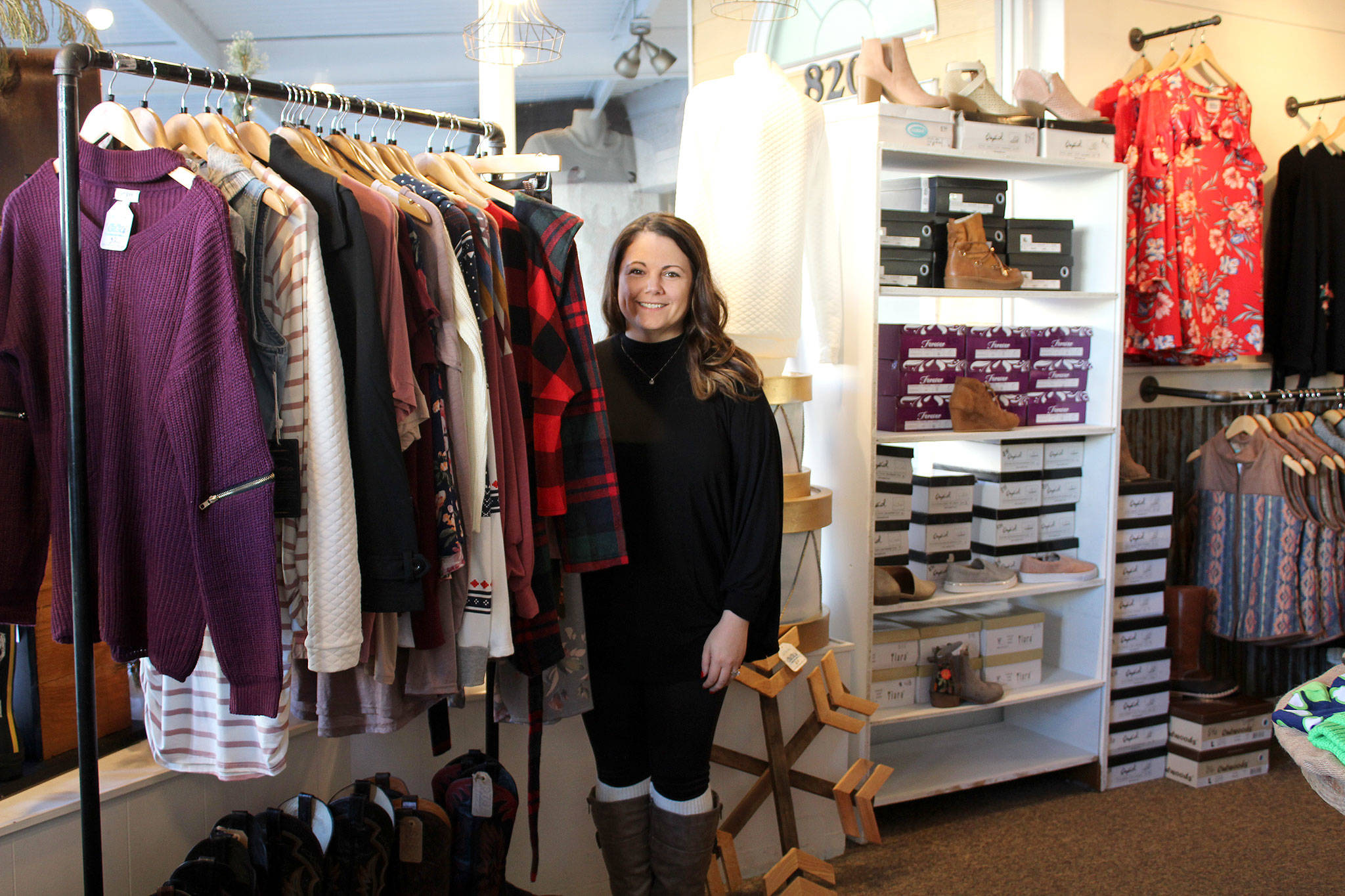 Danielle Gilchrist owns and manages Gigi’s Emporium PNW, as well as being a full-time teacher. &lt;em&gt;(Michelle Beahm | Kitsap Daily News)&lt;/em&gt;