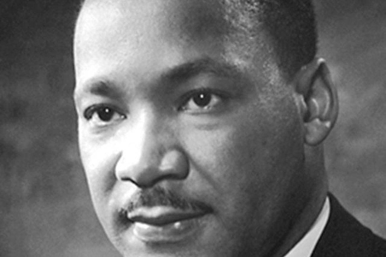 The Rev. Dr. Martin Luther King Jr. in 1964, the year he received the Nobel Peace Prize. (Public domain)