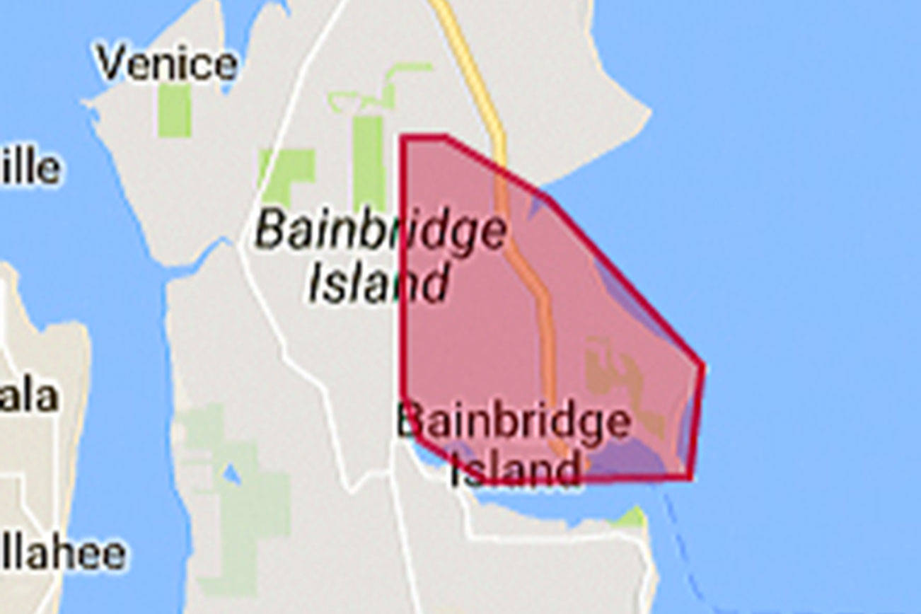 Power out to more than 5,100 customers on Bainbridge Island