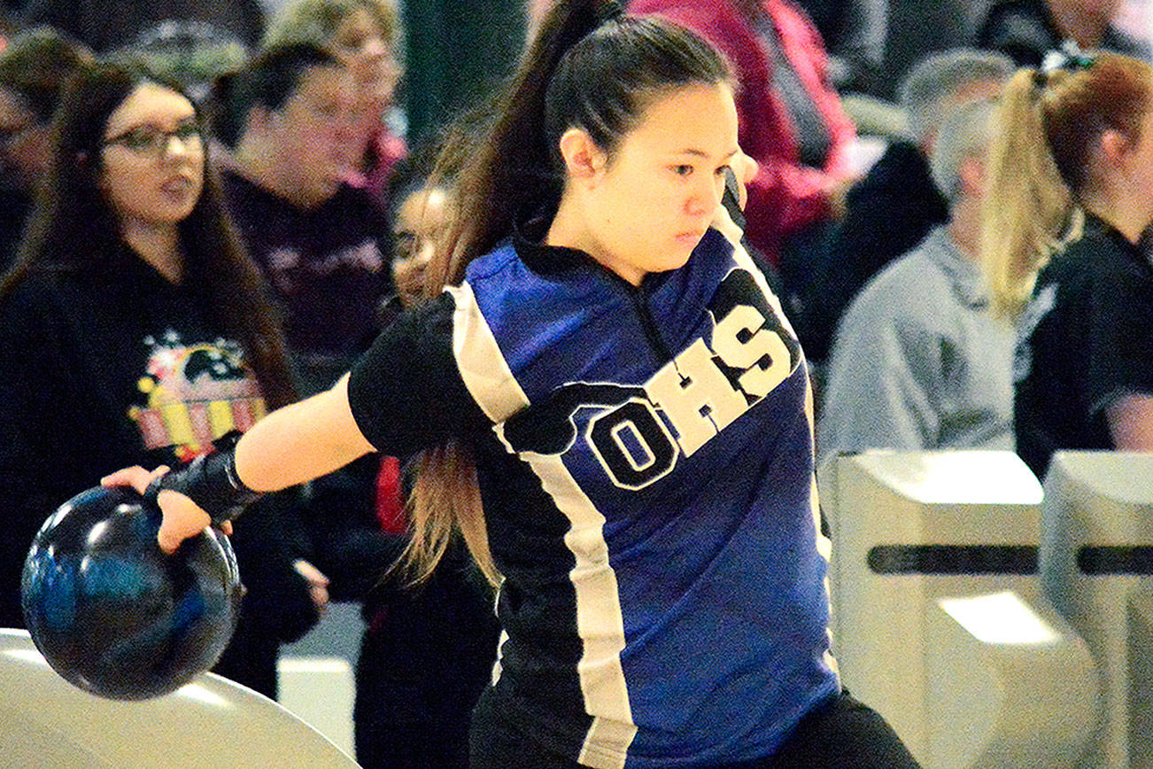 &lt;em&gt;Olympic’s Samantha Stump finished in 15th at the state bowling tournament Feb. 1-3 at Narrows Plaza Bowl in Tacoma. The Trojans finished third in the 1A/2A tournament.&lt;/em&gt;                                Mark Krulish/Kitsap News Group