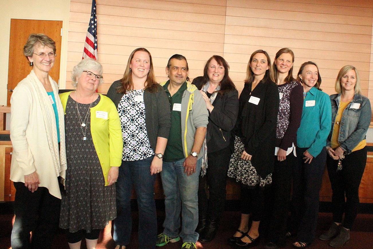 Outstanding teachers honored during ceremony at Poulsbo City Hall