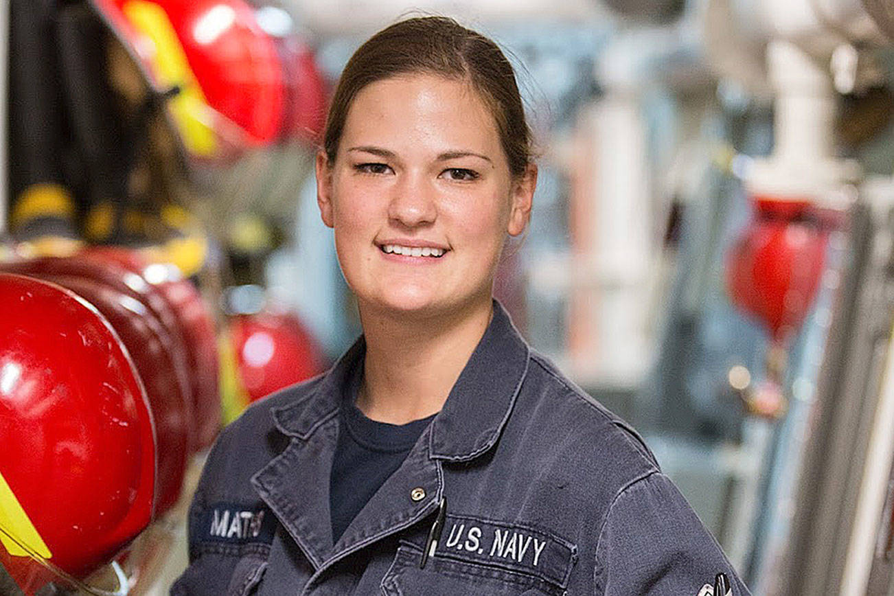 Port Orchard sailor cuts a wide swath in her destroyer mission