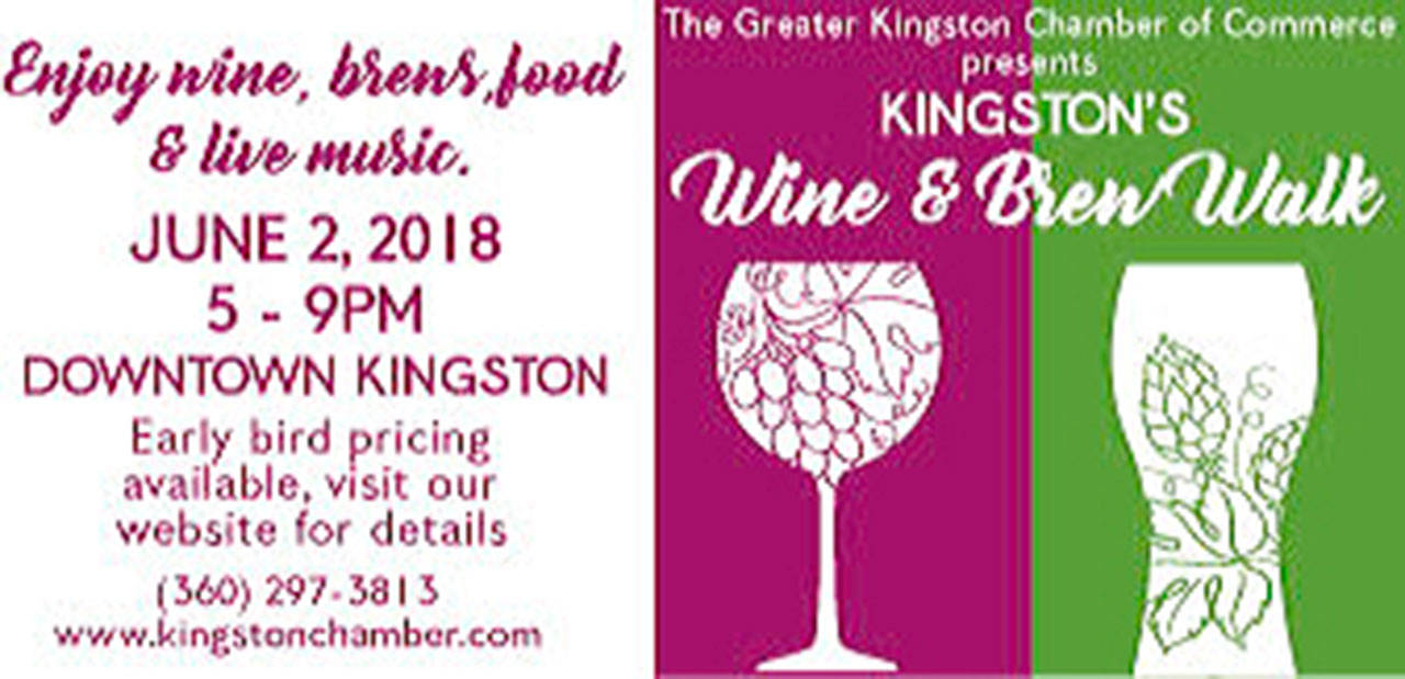 Kingston Chamber’s Wine and Brew Walk happening on June 2