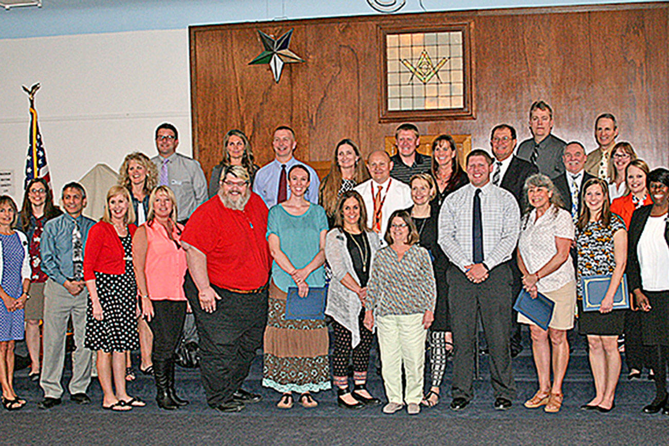 Masonic Lodge honors educators, students