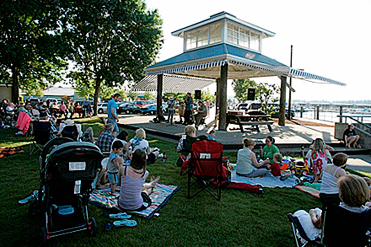 Olympic College’s band is Concerts by the Bay opener tonight