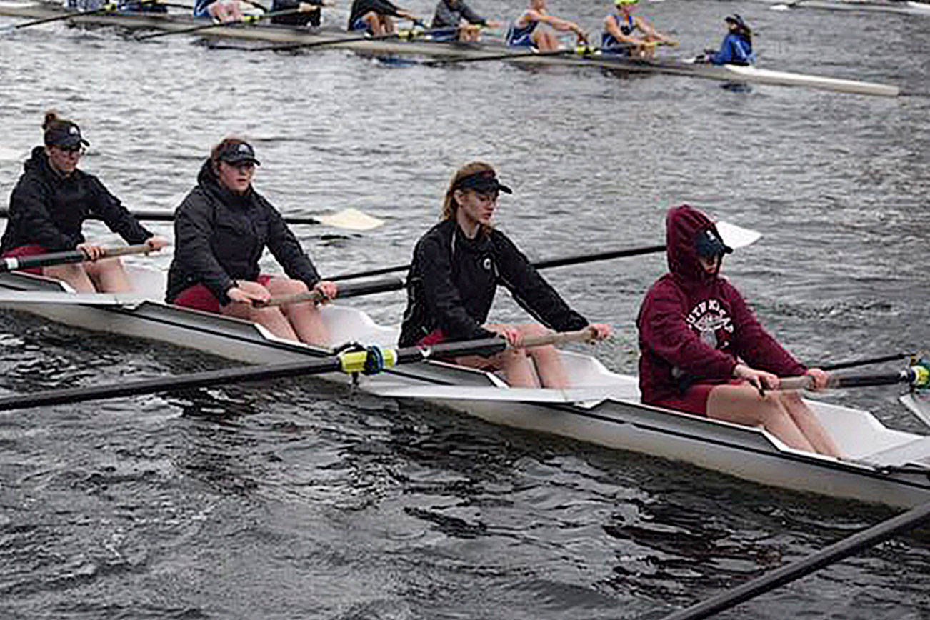 Host Wolves Rowing wins five of six crew races
