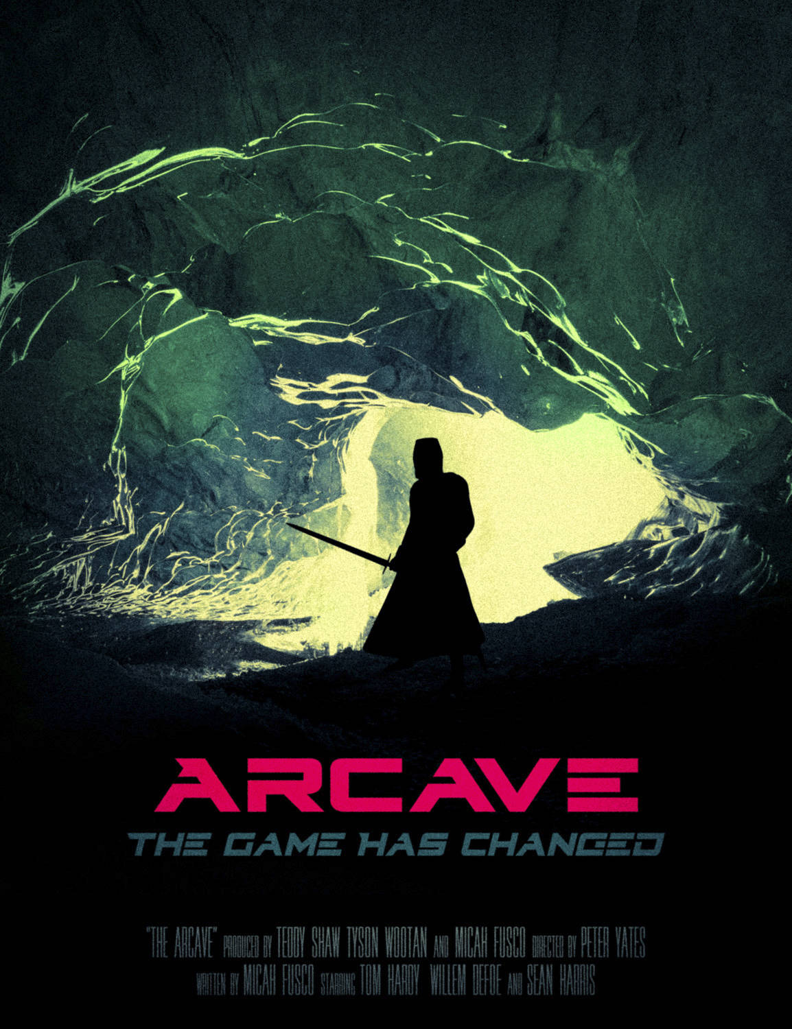 &lt;em&gt;The Arcave movie poster. &lt;/em&gt;Courtesy of Arcave Production Staff