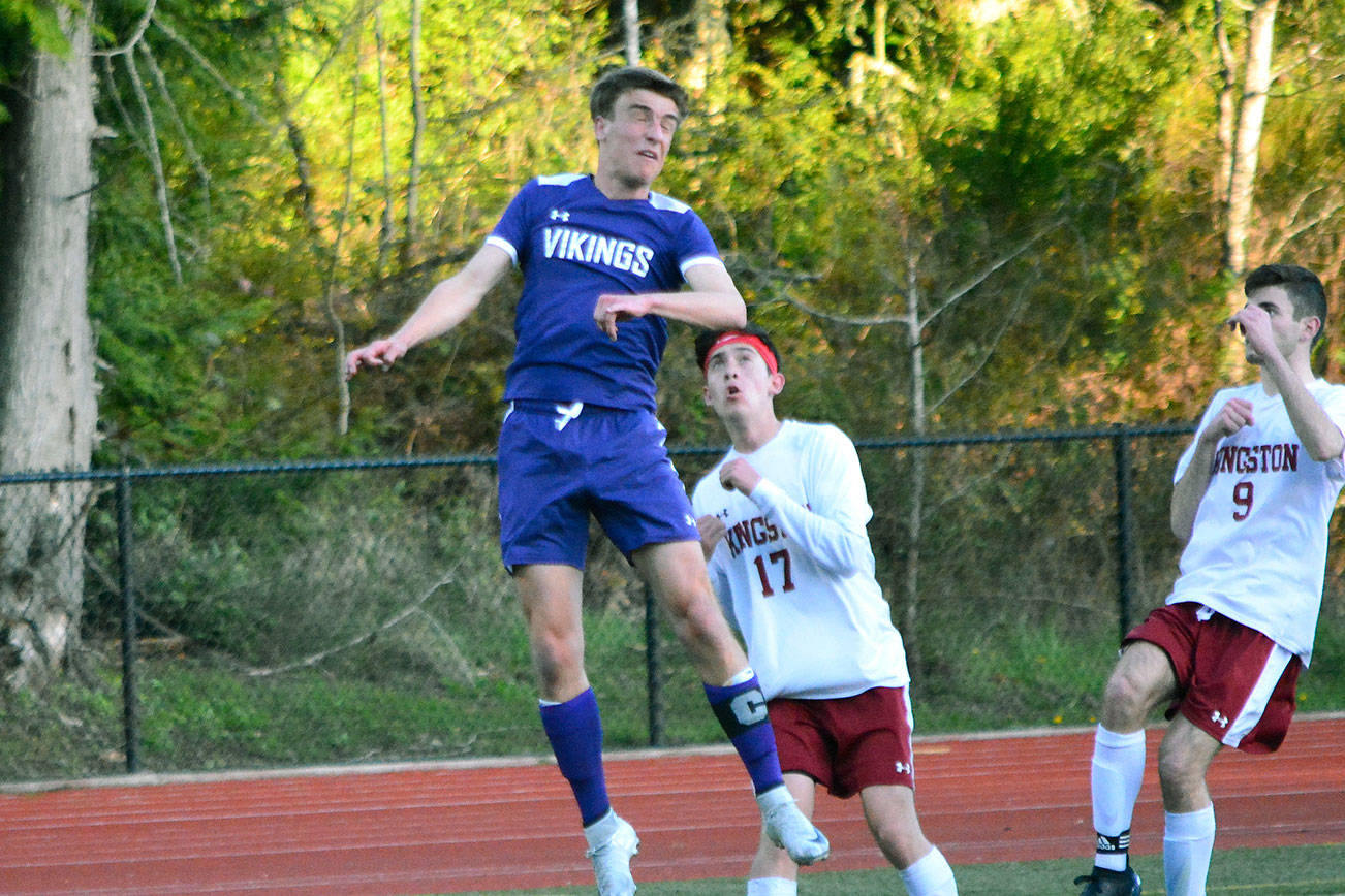 Nate Blanchard second-team all-state 2A (Mark Krulish/Kitsap News Group)