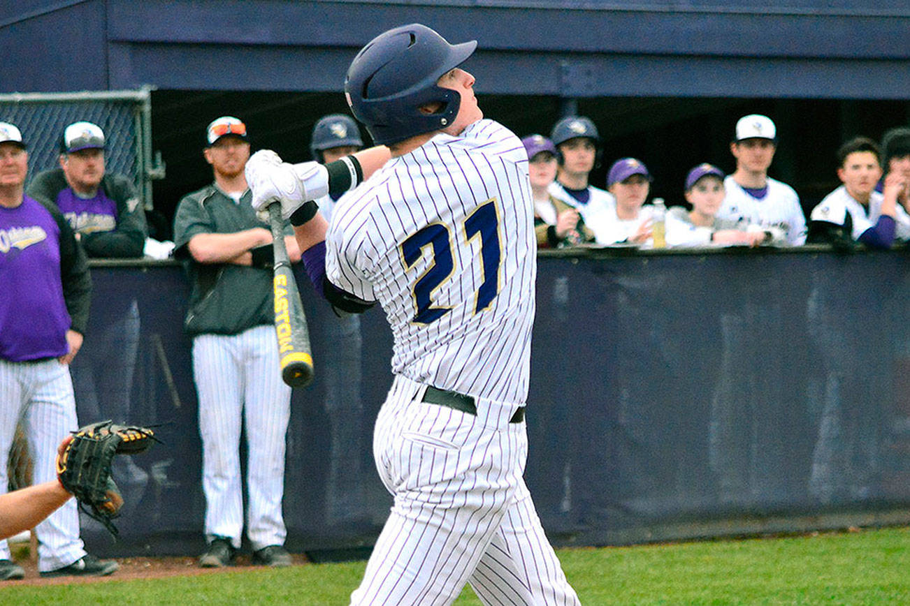 North Kitsap catcher Kyle Green batted .542 this season and drove in 30 runs. He was also named the Olympic League Most Valuable Player. (Mark Krulish/Kitsap News Group)