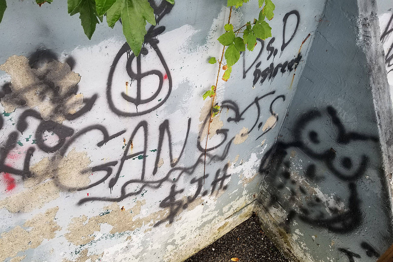Poulsbo police: Graffiti not gang-related