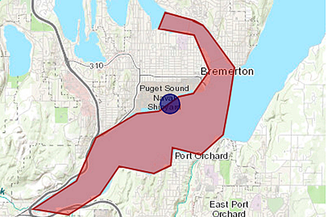 Sewage spill prompts a no-contact advisory for Sinclair Inlet