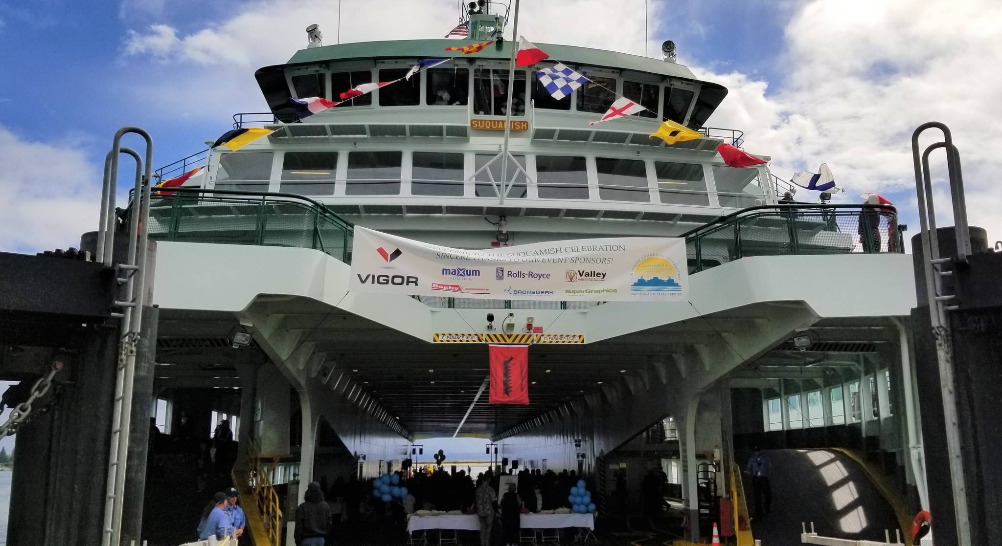 M/V Suquamish welcomed to the ferry fleet