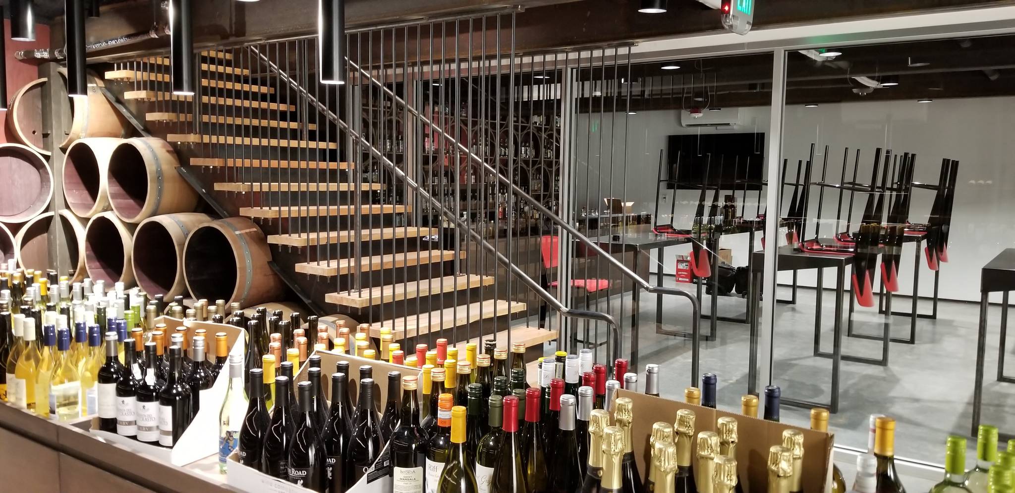 High Spirits new location in Poulsbo’s Century Building will boast a 3,000 square-foot wine cellar and a classroom which can double as an event space. Nick Twietmeyer | Kitsap News Group.