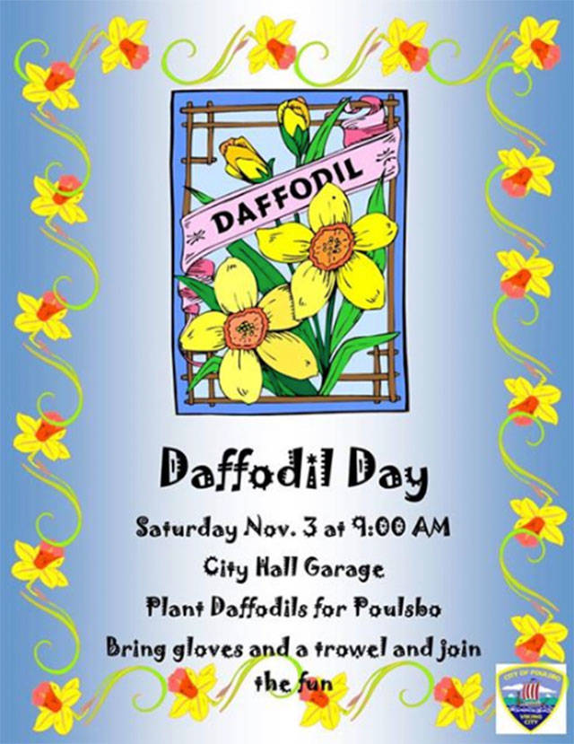 Daffodil Day returns to Poulsbo Saturday, Nov. 3