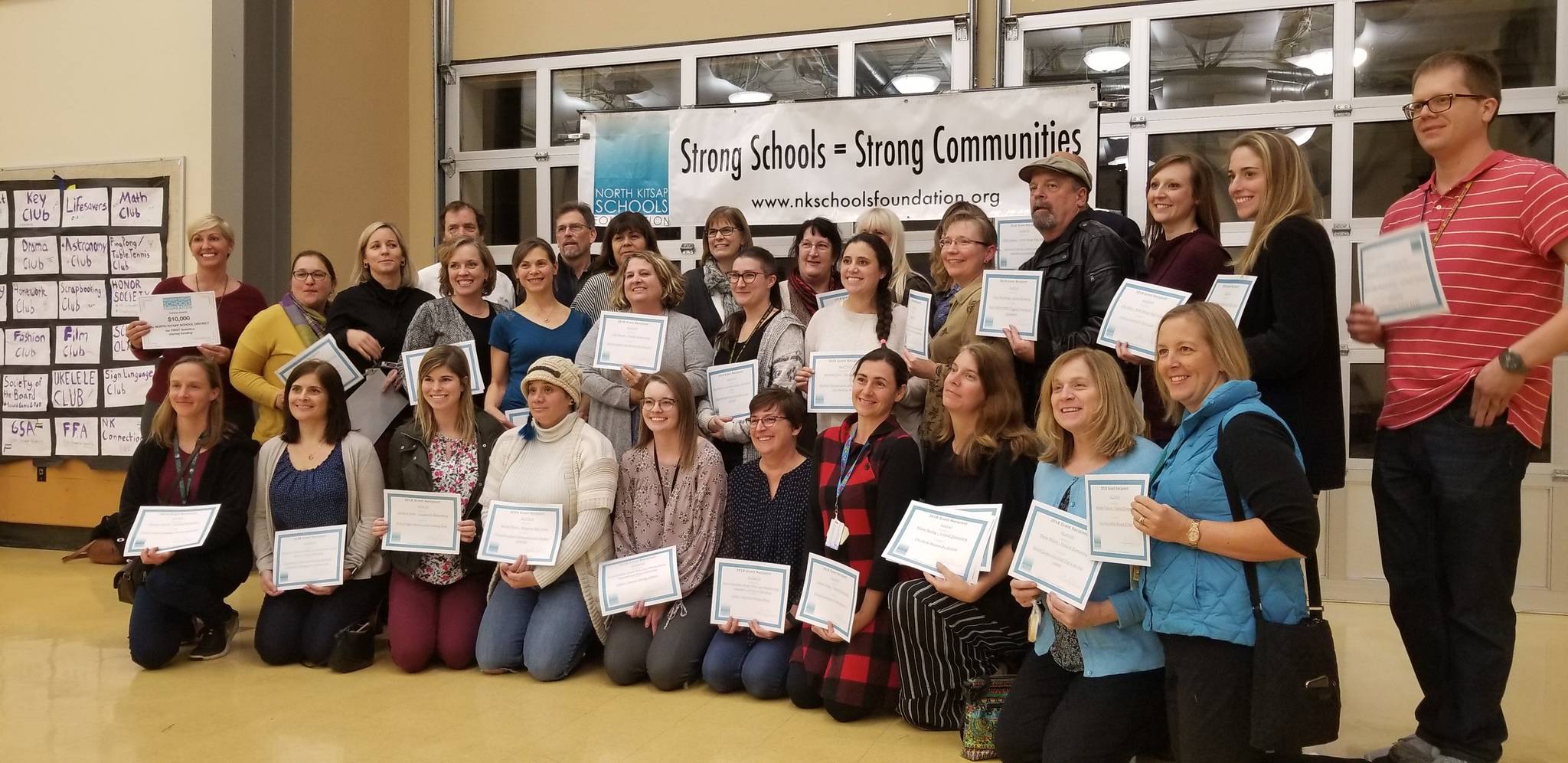 34 Grants totaling more than $76,000 were awarded to North Kitsap School District teachers and staff during the North Kitsap Schools Foundation’s Celebration of Education.