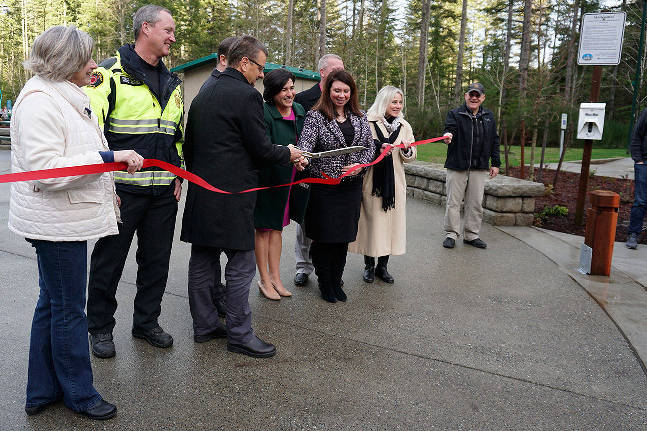 Officials cut the ribbon for Port Orchard’s newest park