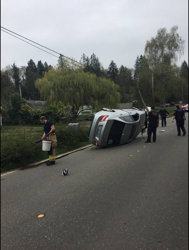 Alleged drunk driver shears utility pole from its base