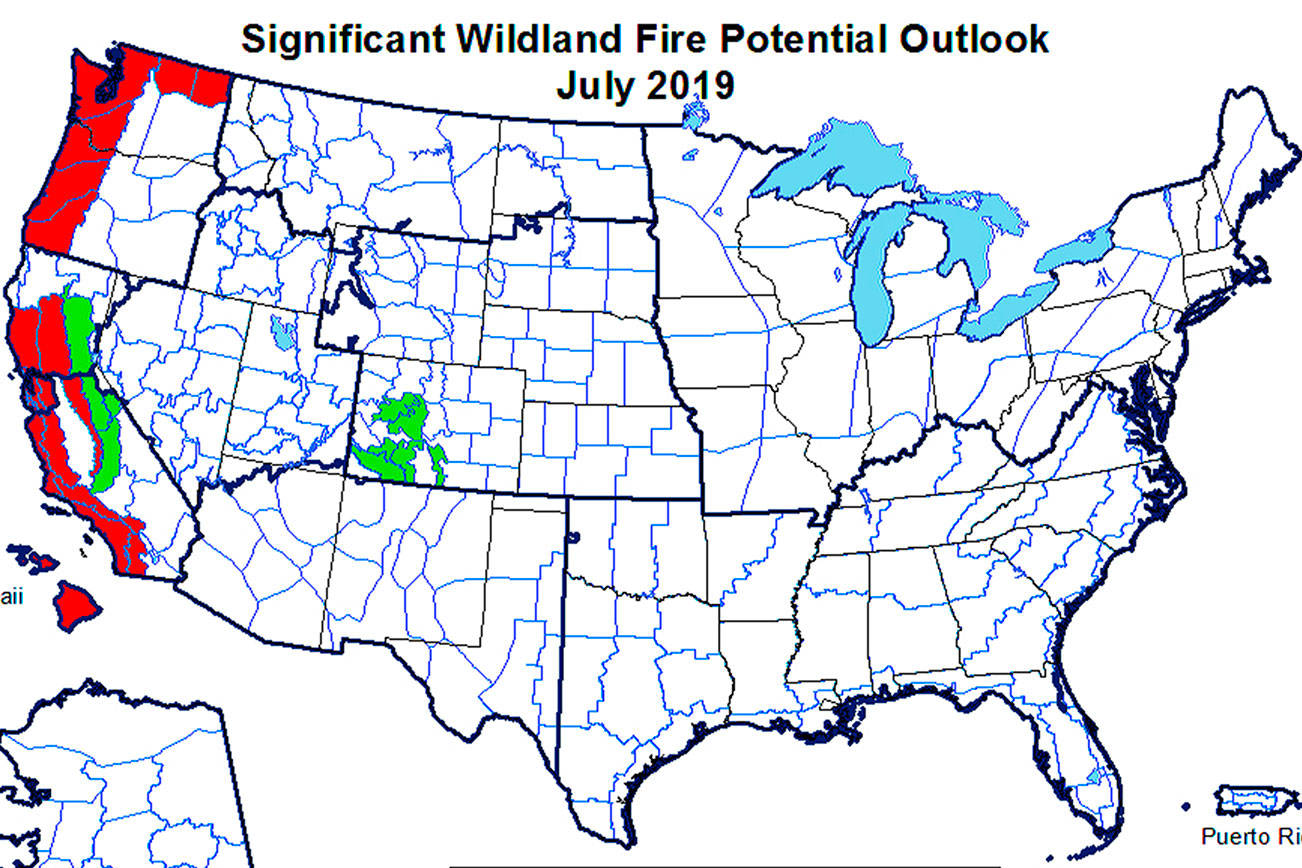 Wildfire projections ‘above normal’ for summer