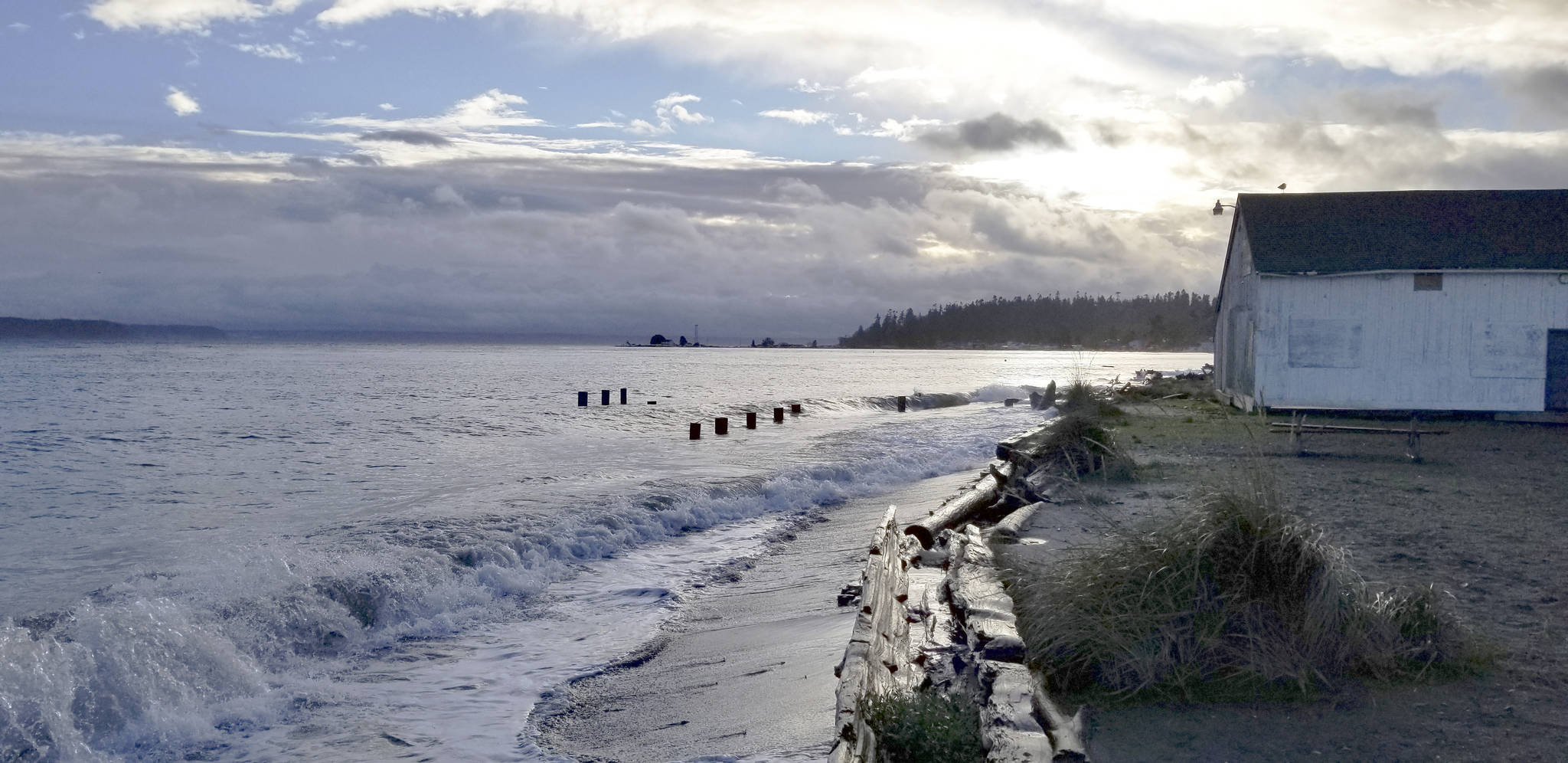 <em>The Kitsap County Parks Department has proposed the construction of a public fishing pier at Hansville’s Norwegian Point Park.</em>Nick Twietmeyer/Kitsap News Group