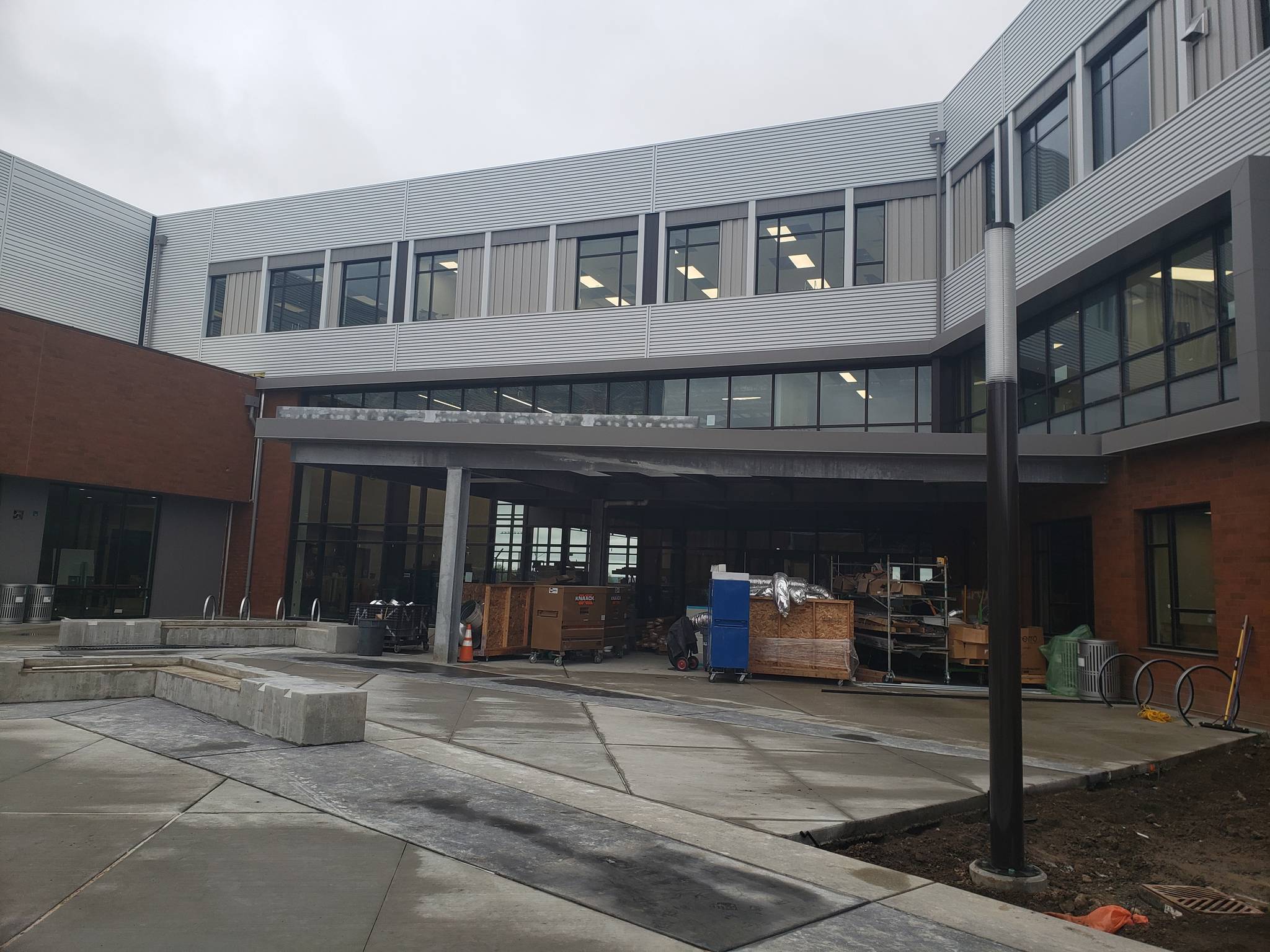 A look at the exterior of the new CKHS. Tyler Shuey / Kitsap News Group