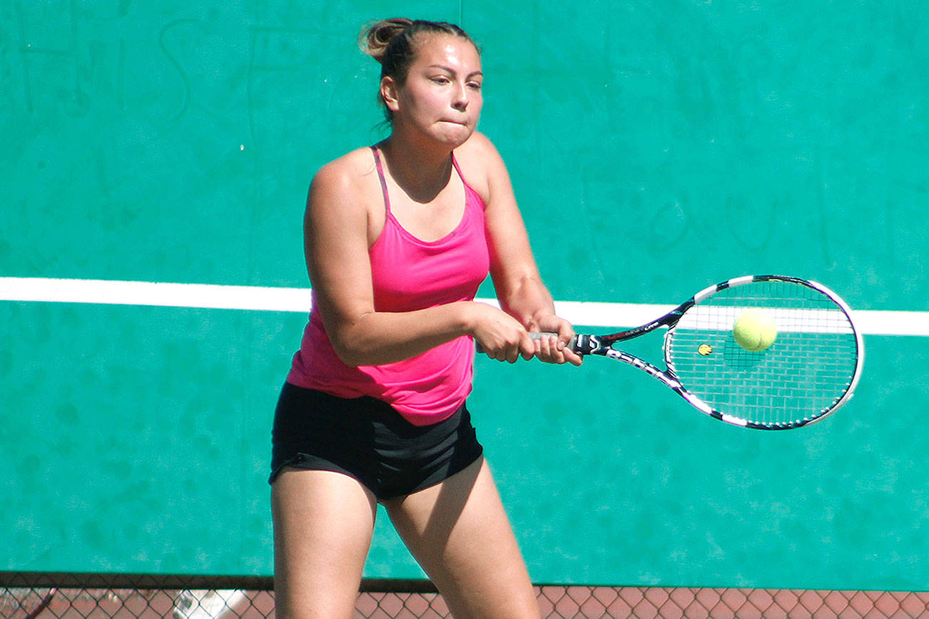 Marissa Nemeth went a perfect 4-0 in the Olympic League tournament. (Mark Krulish/Kitsap News Group)