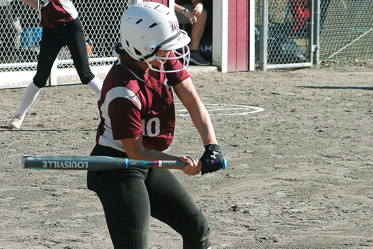 Jordynn Lawrence leads South Kitsap with a .569 batting average. (Mark Krulish/Kitsap News Group)