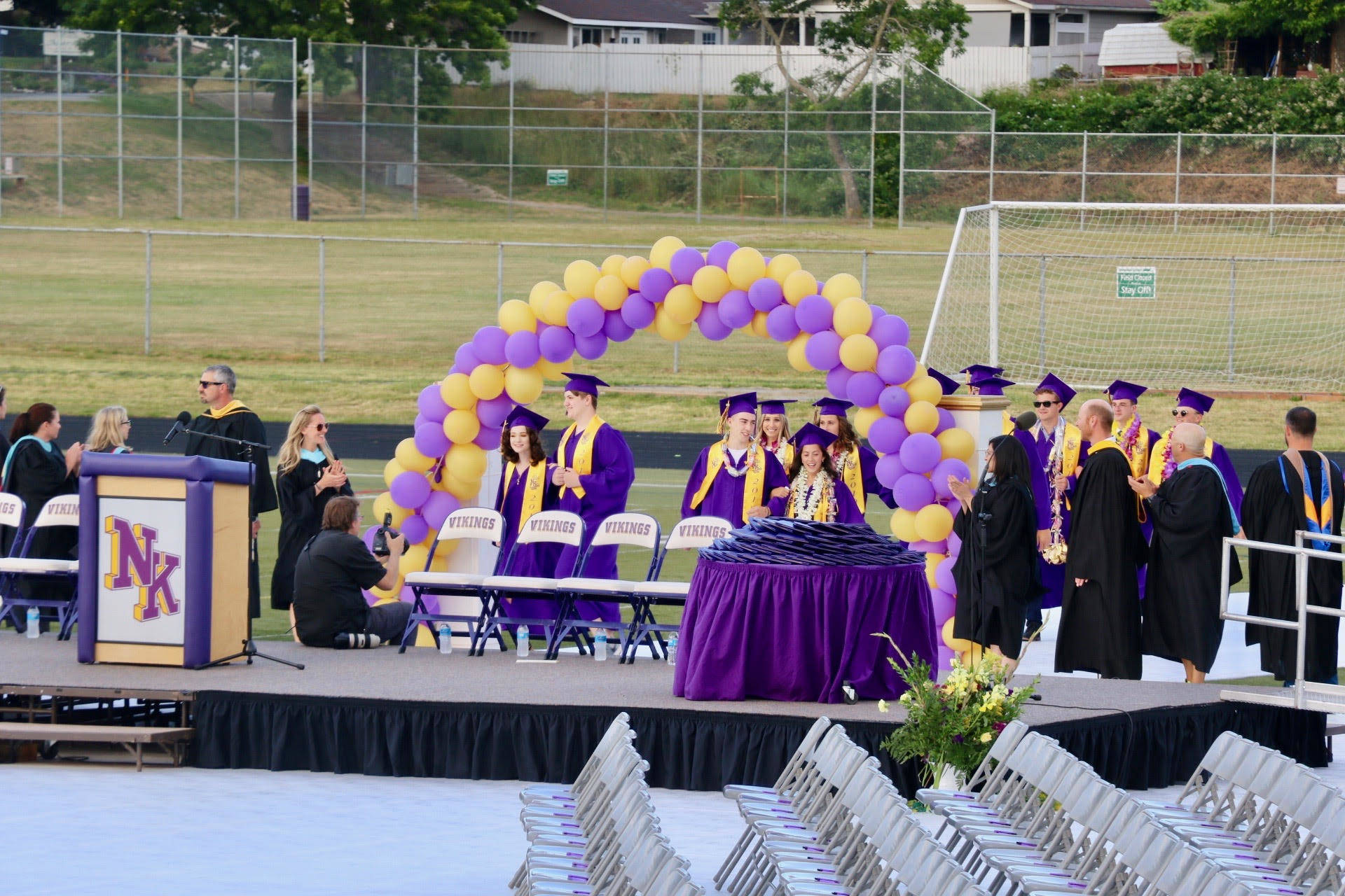 NKHS graduation: themes of luck, support and criticism fill grad speeches