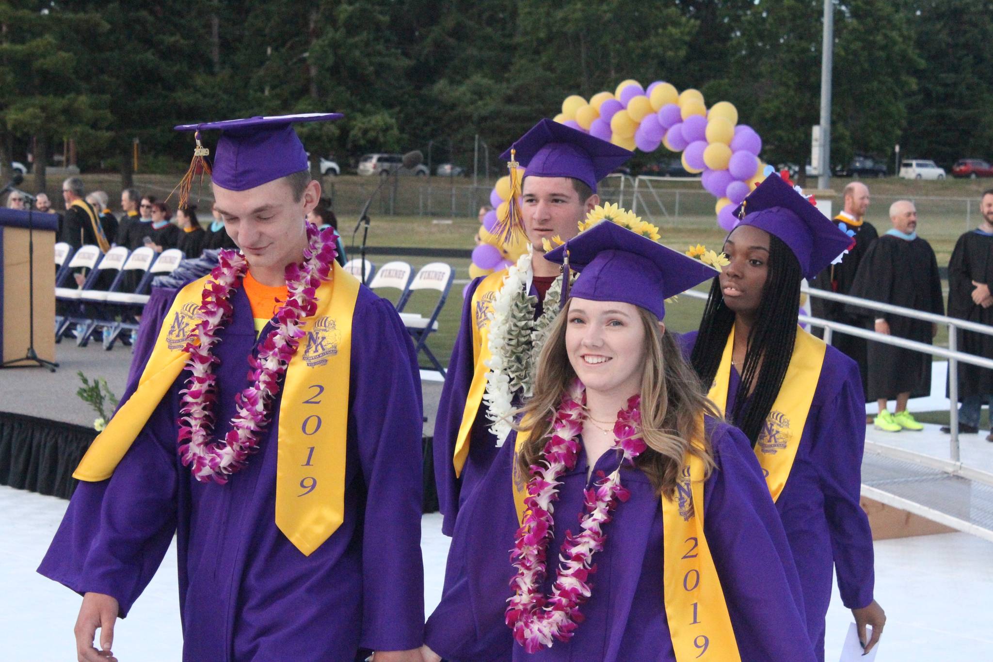 NKHS graduation: themes of luck, support and criticism fill grad speeches