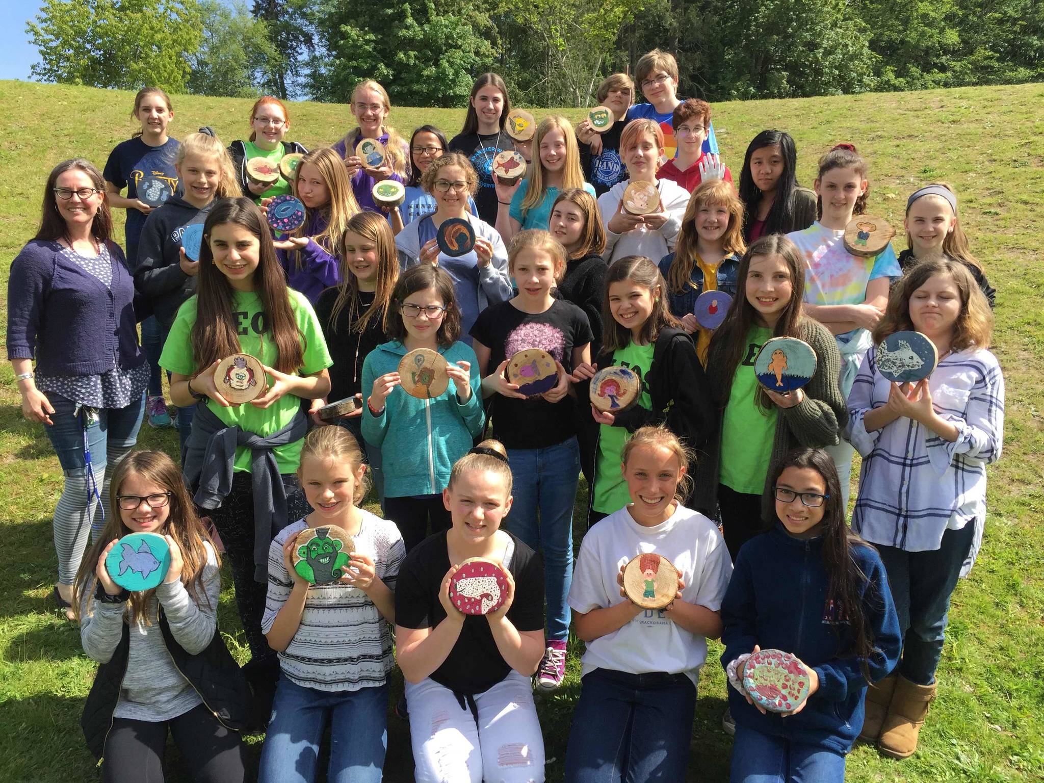 Poulsbo’s Fish Park becomes home to some colorful guests