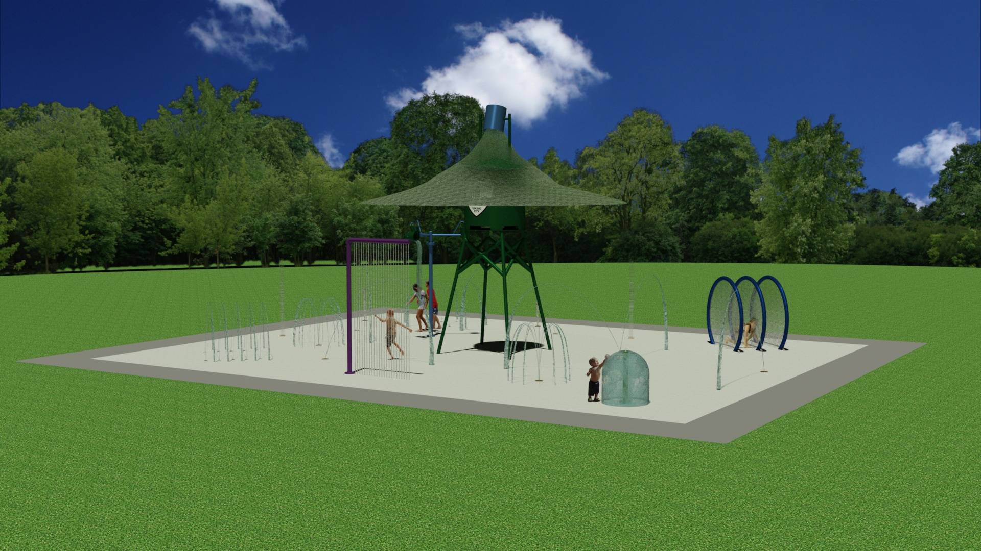 Local parents work to bring splash pad fun to Poulsbo