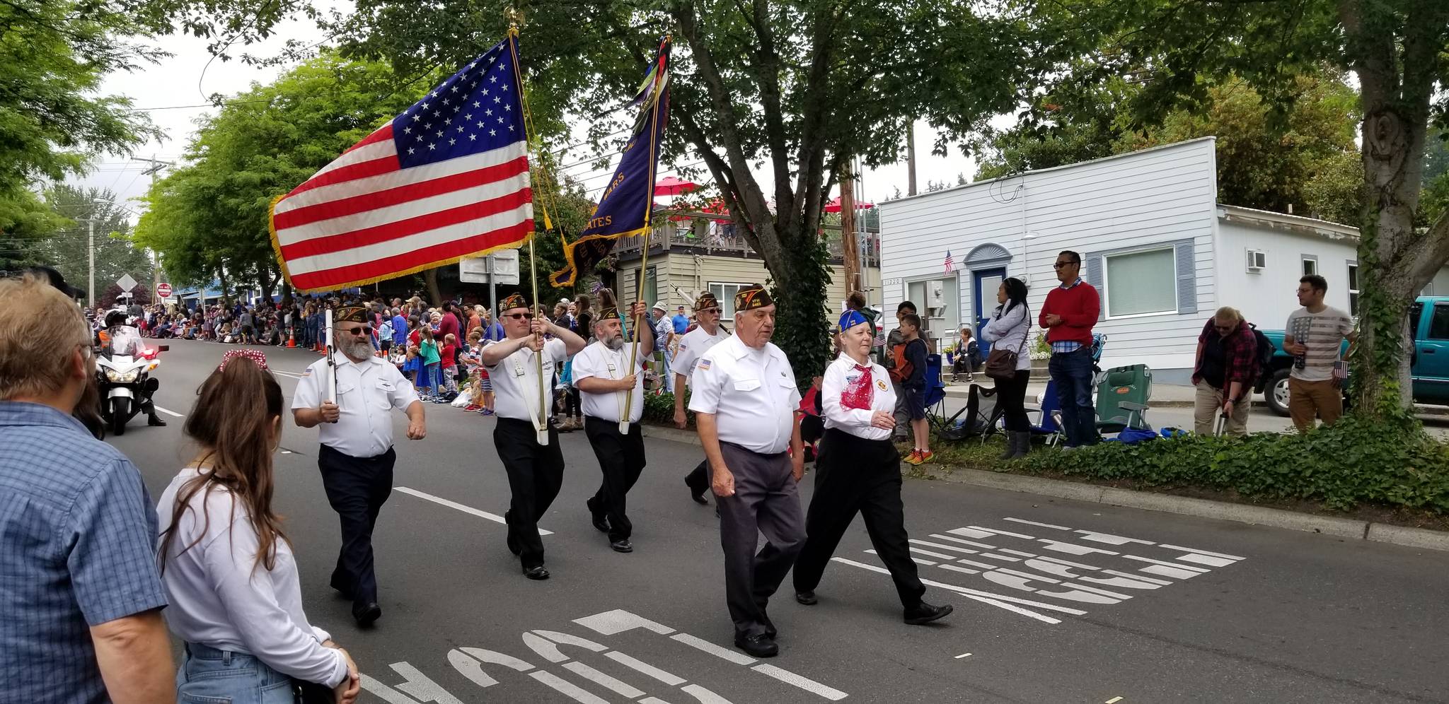 Kingston lets the flags fly