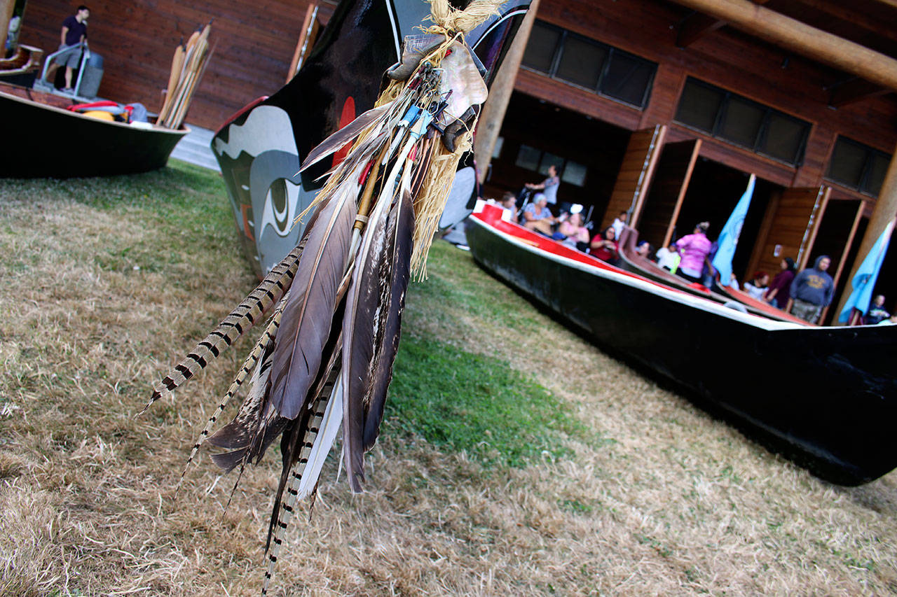 Tribal Canoe Journey celebrating 30 years in Suquamish