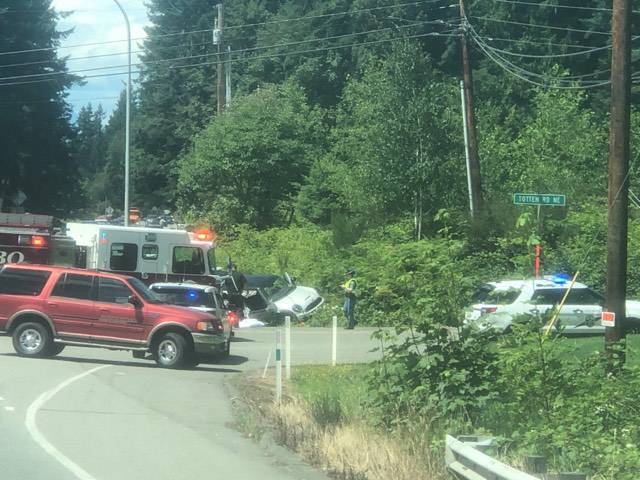 17-year-old in serious condition following SR 305 crash