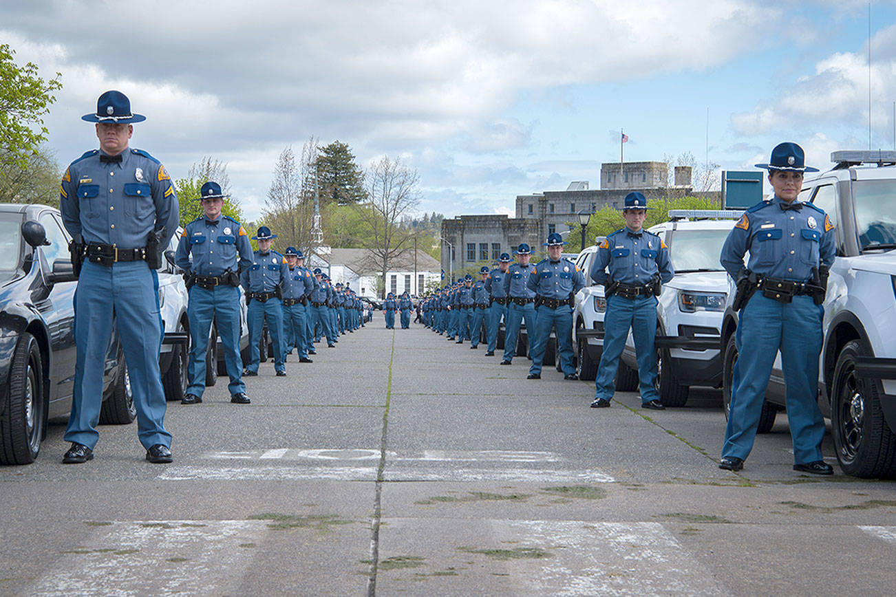 Five Kitsap cadets are now state troopers