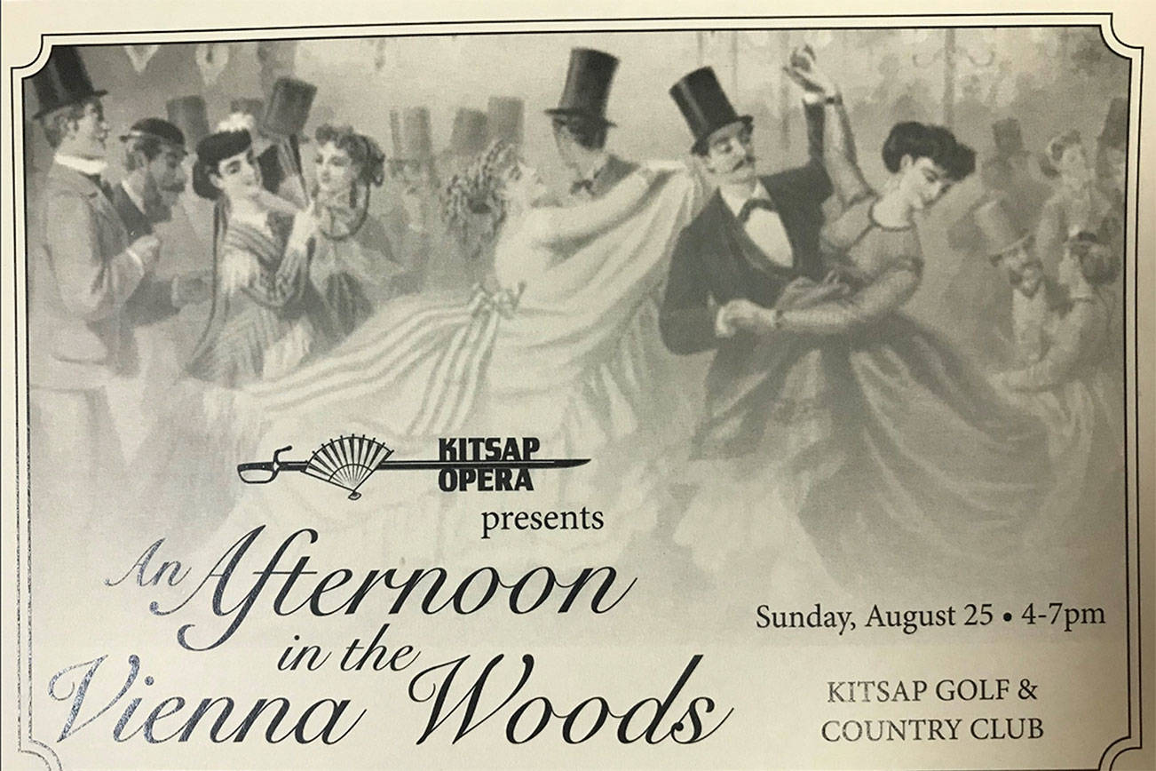 Kitsap Opera’s fall fundraising event is Sunday