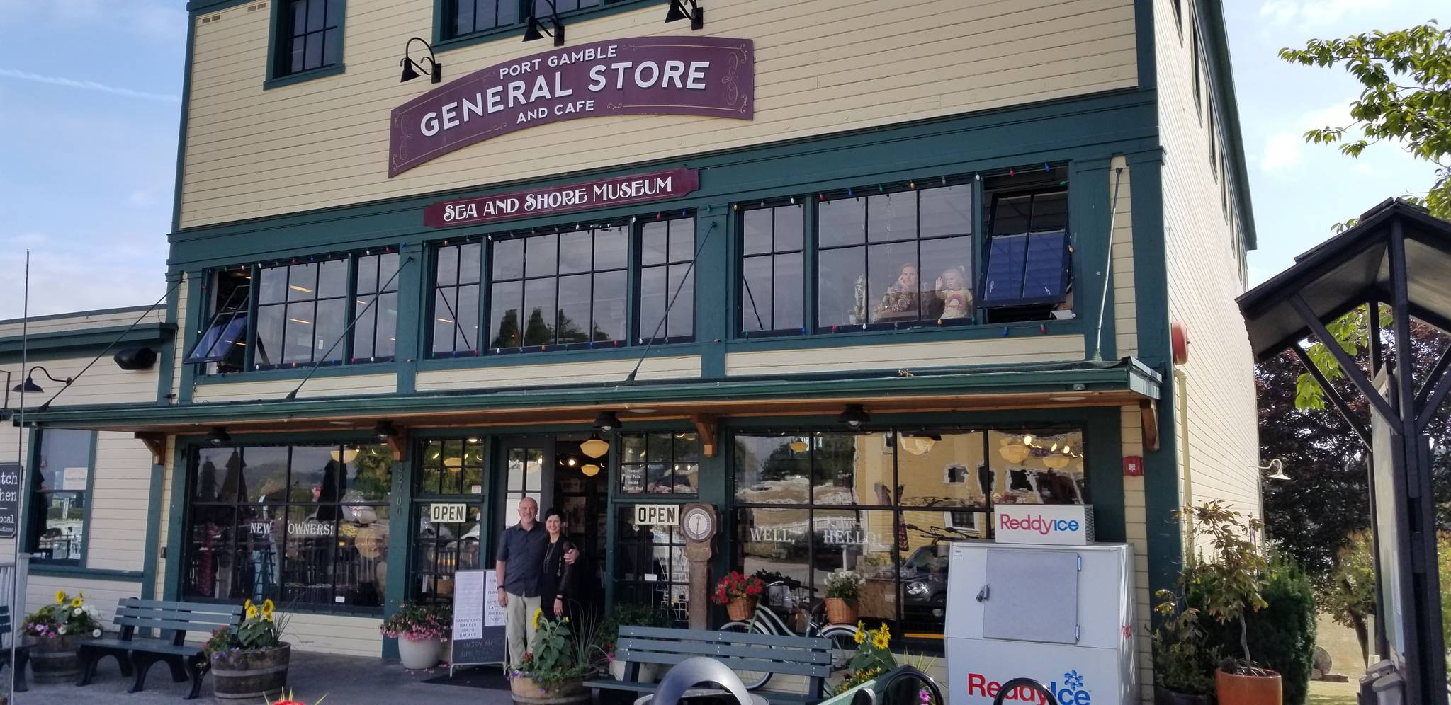 The Port Gamble General Store and Cafe has new owners.