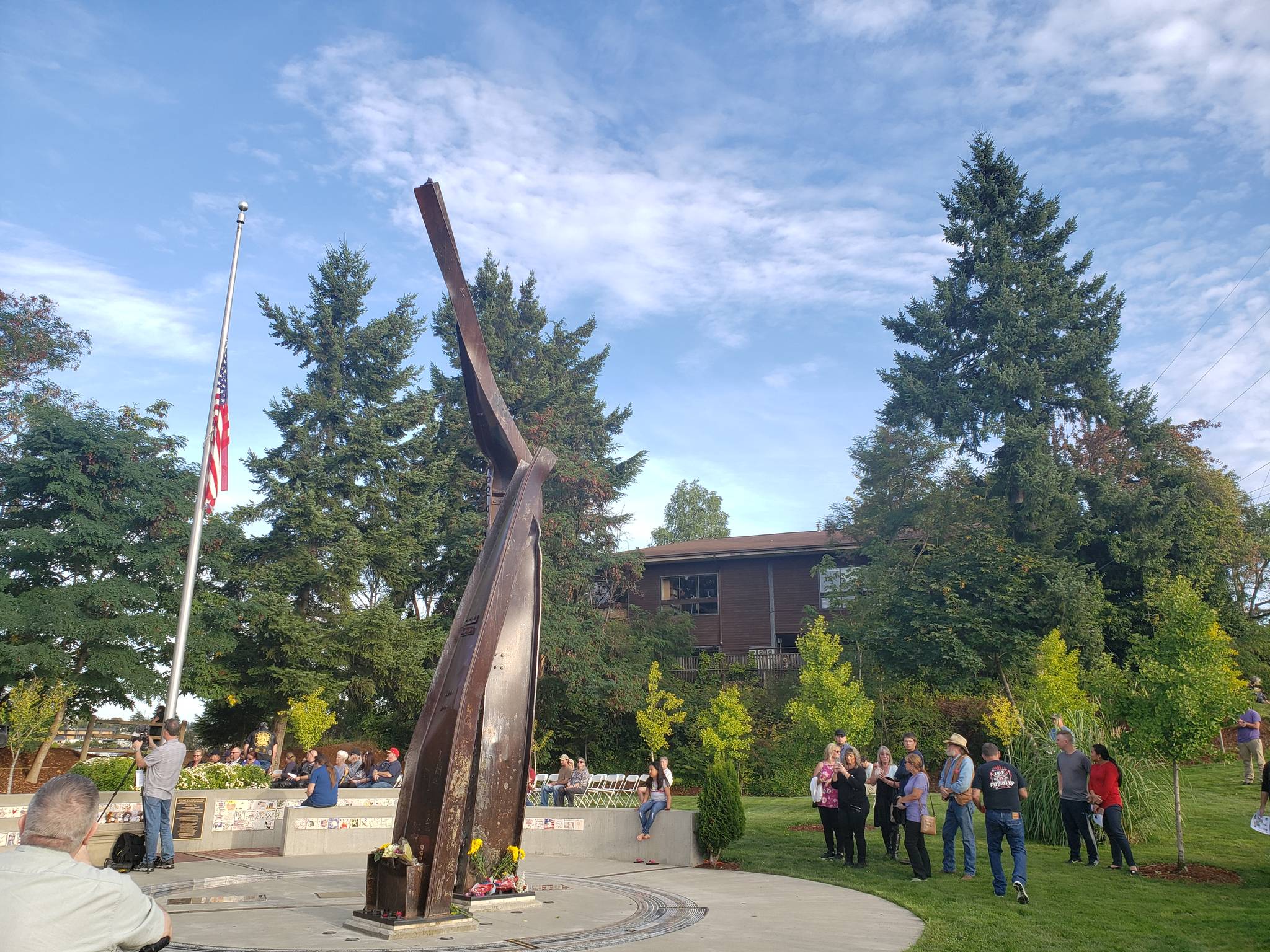 Ceremony remembers those who were lost in 9/11 attacks