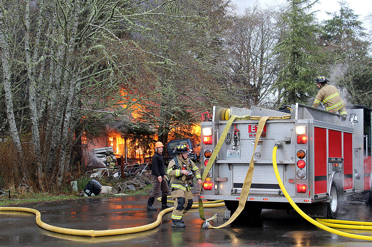 North Kitsap Fire & Rescue and the Poulsbo Fire Department are both looking to renew emergency services levies this November. Photo courtesy NKF&R