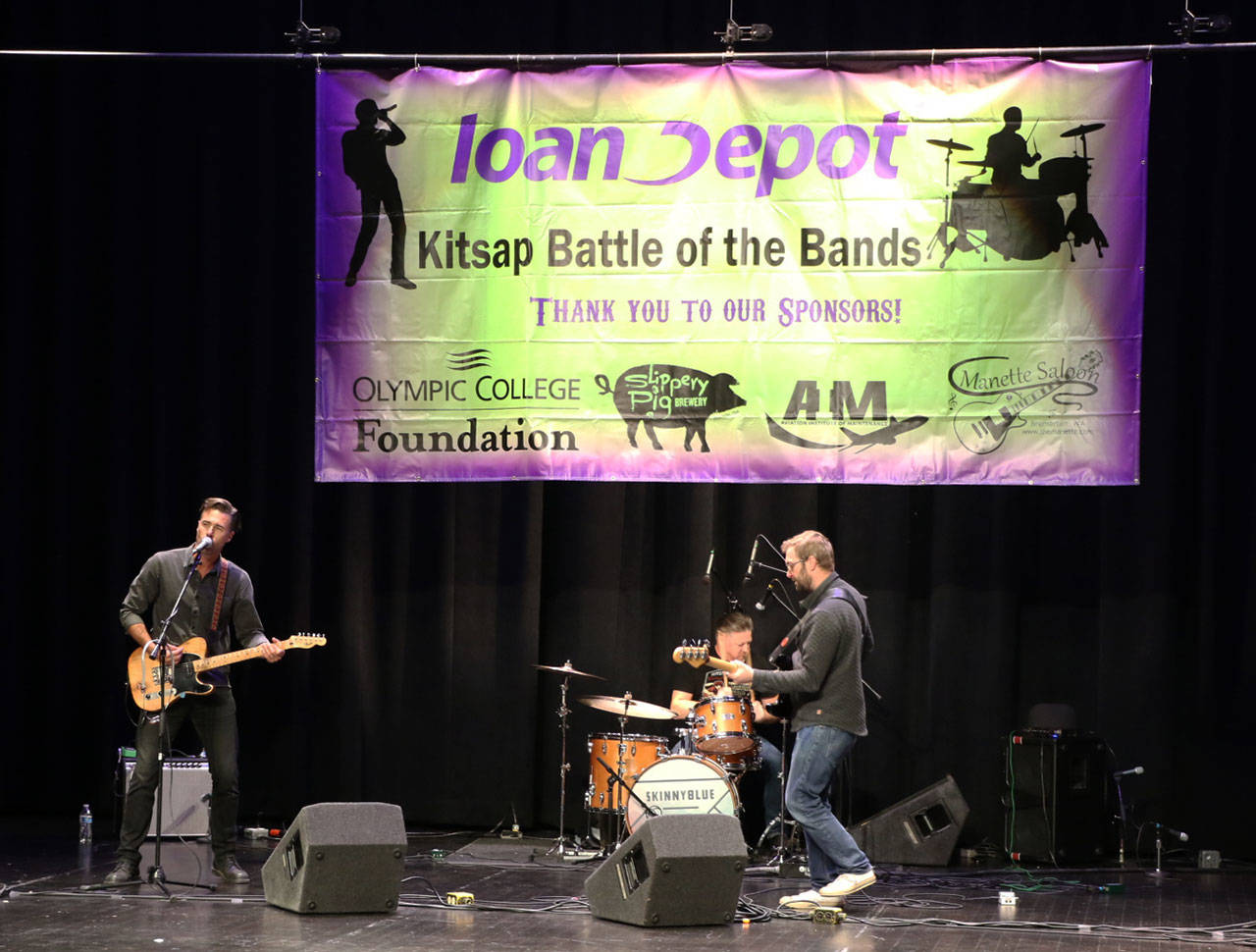 Skinny Blue and Eleventy One win Kitsap Battle of Bands