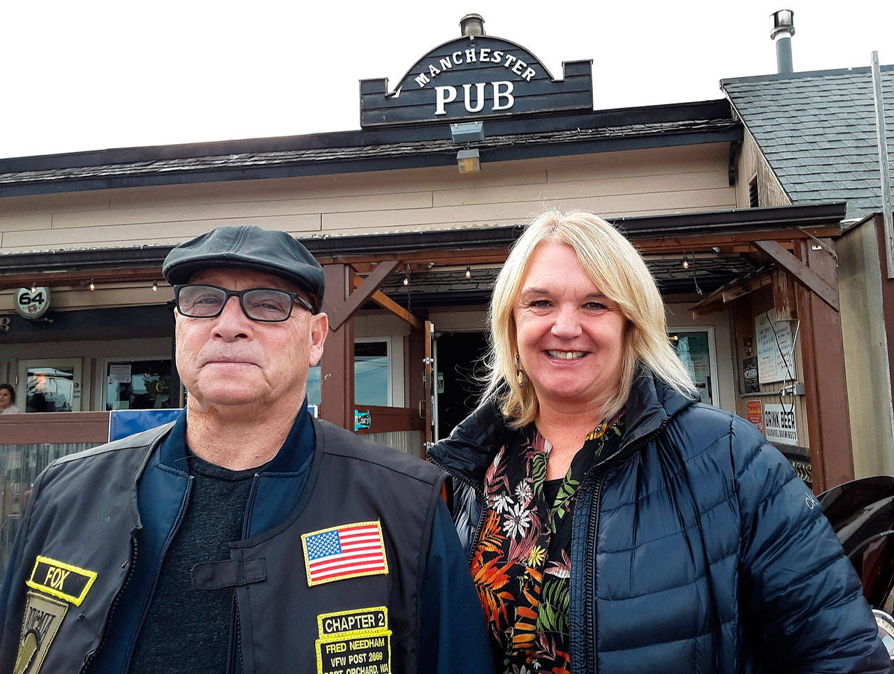 Gary and Becky Fox said they fell in love with the historic pub and bought it in 2007. (Jana Mackin photo)